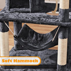 Topeakmart Multi Level Cat Tree, Cat Tower - Image 7
