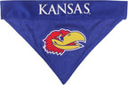 Pets First Collegiate Pet Accessories, Reversible Bandana, Kansas Jayhawks - Image 3