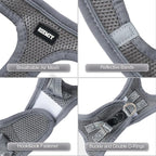 YIMEIS Dog Harness and Leash Set, No Pull Soft Mesh Pet Harness, Reflective - Image 2