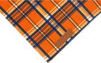 Realeaf Fall Dog Bandanas 2 Pack, Reversible Orange Plaid Holiday Pet Scarf - Image 5