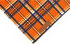 Realeaf Fall Dog Bandanas 2 Pack, Reversible Orange Plaid Holiday Pet Scarf - Image 5