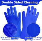 Pet Grooming Gloves—Heat Resistant Dog Washing Gloves - Image 4