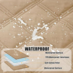 Smiry Waterproof Dog Bed Cover Blanket 52x82, Soft Reversible Pet Blanket - Image 2