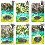 AMZtime 1.4W Solar Bird Bath Fountain - Image 5