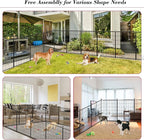 Dog Playpen 40 inch 30 Panels Indoor Outdoor Dog Pen - Image 8
