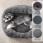 INVENHO Dog Beds for Small Medium Dogs Washable, Calming Orthopedic Warming - Image 2