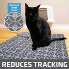Drymate Cat Litter Box Mat, Litter Trapping Mat, Waterproof, Urine-Proof - Image 2