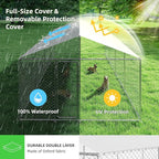 20'x10' Large Outdoor Dog Kennel, Heavy Duty Dog Enclosure - Image 4