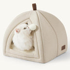 Bedsure Cat Beds for Indoor Cats- 2 in 1 Cat Cave House Tent for Kittens and by BEDSURE