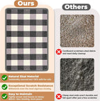 Cat Scratcher Mat, 23.6x15.7 Inch Natural Sisal Cat Scratch Pad, Horizontal Cat - Image 4