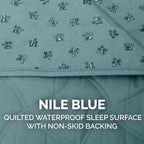 Furhaven Waterproof & Non-Slip Twin Size Mattress Cover Protector - Image 6