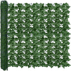 Artificial Ivy Privacy Fence Wall Screen: 40X100 in UV-Anti Faux Greenery by ODTORYHOME