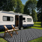 GENIMO Outdoor Rug for Patio Clearance, Reversible Plastic Straw Rugs for RV - Image 7