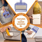 Neater Pet Brands Neater Scooper XL Cat Litter Scoop, 60 Refill Bags – - Image 6