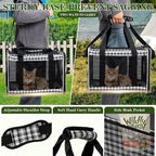 EXPAWLORER Large Cat Carrier Dog Carriers Soft - Image 6