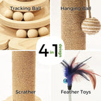 Cat Scratching Post, Cat Scratcher Toy - Image 2