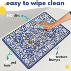 NALALAS Large Dog Mat for Food and Water, Cat Feeding Mat | Large Waterproof - Image 4