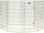 MidWest Homes for Pets Folding Metal Dog Exercise Pen, Indoor/Outdoor Playpen - Image 2