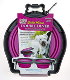 Loving Pets - Bella Roma Double Diner Portable Travel Dog Bowls Collapsible - Image 7
