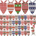Weewooday 50 Pcs Christmas Bandanas by Weewooday