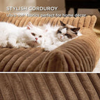 Bedsure ComfyFleece™ Cute Cat Couch - Image 4