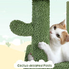 Yaheetech 63in Cactus Cat Tree, Pet Furniture Activity Center - Image 4