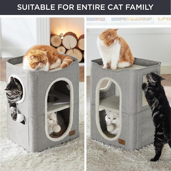 Bedsure 2 Story Cat House - Image 5