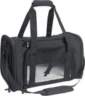 Soft Sided Carrier for Small Medium Cats Dogs, Removable Pad Collapsible Travel by NextFri