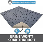Drymate Cat Litter Box Mat, Litter Trapping Mat, Waterproof, Urine-Proof - Image 4