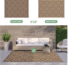 GENIMO Outdoor Rug for Patio Clearance, Lightweight Waterproof RV Camping Mat - Image 3