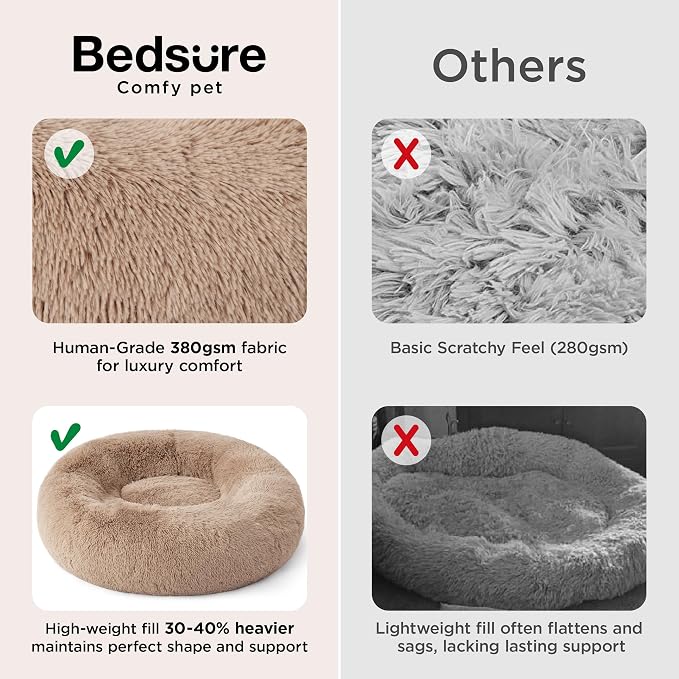 Bedsure Calming Dog Bed for Extra Large Dogs - Image 3