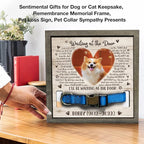 Personalized Pet Memorial Gifts Dog Memory Gifts Cat Memorial Frame Dog Died - Image 7