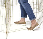 MidWest Homes for Pets Folding Metal Dog Exercise Pen, Indoor/Outdoor Playpen - Image 4