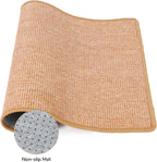 FUKUMARU Cat Scratcher Mat, 23.6 X 31.5 Inch Natural Sisal Cat Scratch Mats - Image 4