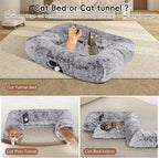 Extra Large Cat Tunnel Bed, 4 Ways Tunnels - Image 3