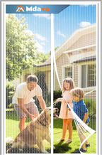Magnetic Screen Door, Self Sealing Magnets, Easy Install Screen Doors by Welcometobuy