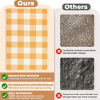 Cat Scratcher Mat, 23.6x15.7 Inch Natural Sisal Cat Scratch Pad, Horizontal Cat - Image 4