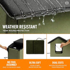 K&H Pet Products Extra-Wide Heated Cat House - Image 3