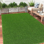 Bsmathom Artificial Grass Rug Indoor Outdoor Rug, 4x6Ft Artificial Grass Area - Image 2