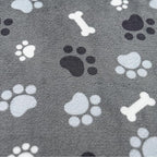 Dog Blanket Paw Bone Pattern 1 Pack 3 Colorful 60"*50" Super Soft Warm Flannel - Image 5