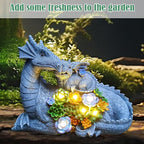 Dragon Solar Garden Statues Outdoor Decoration - Image 6