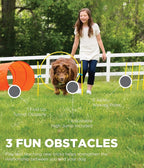 Outward Hound Zip & Zoom Outdoor Dog Agility Training Kit - Image 5