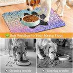 Pet Feeding Mat, Dog Paw Absorbent Dog Cat Food Mat Dog Mat - Image 4