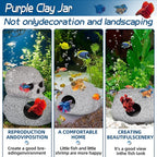 Ameliade Aquarium Decorations Cave Fish Tank Accessories Rock Decor - Image 5