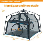 Extra Large Catio Outdoor Cat Enclosure 2-Tier Cat Tent - Image 4