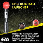 STAR WARS for Pets Lightsaber Ball Launcher for Dogs – Darth Vader Themed - Image 2