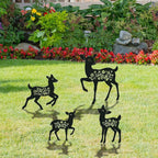 Deer Metal Garden Stakes Yard Decor, Lawn Ornaments - Image 5
