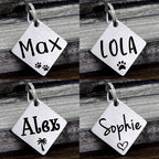 Ultra Joys Dog ID Tag, Custom Dog Tag Personalized Cat Tag, Pet ID Tag - Image 3