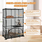 Catio Outdoor Cat Enclosure for Cats & Small Animals, Pet Playpen Cat Climber - Image 4