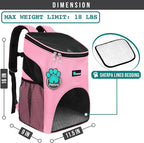 PetAmi Small Dogs and Cat Backpack Carrier, Airline Approved Pet Backpack - Image 2